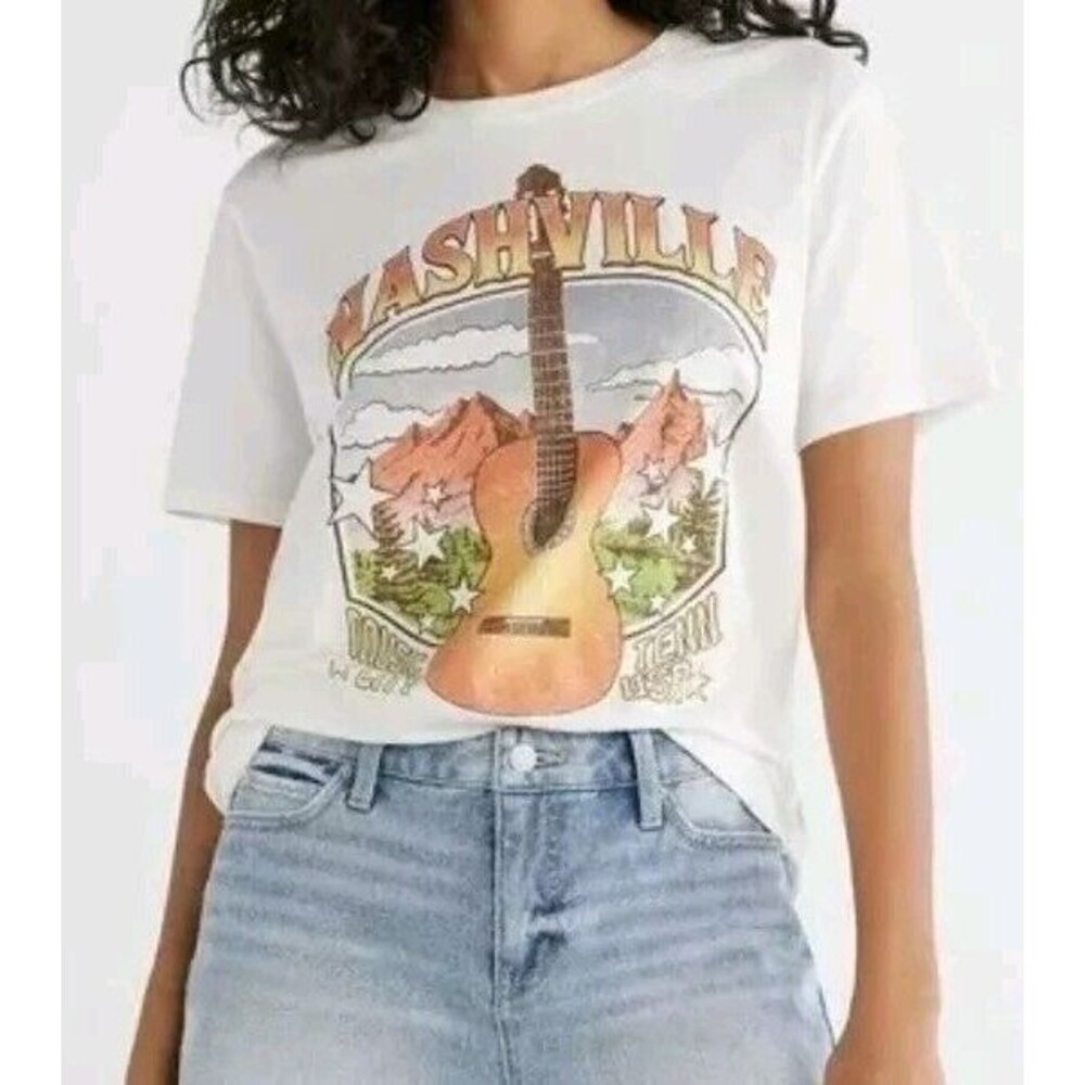 Time and Tru Graphic Tee Shirt 3XL Oversized Nashville Boho Country Music - Picture 11 of 11
